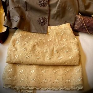 🌼HP🎉SPRING BEAUTY🌼Andrea Behar🌼VinTage Boutique Skirt